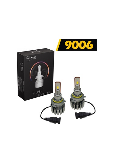 Slim Led Xenon V2 12-24 Volt Silver Edition Csp Led 9006