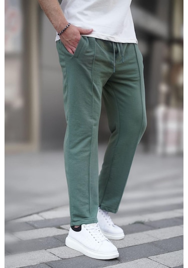 Madmext Haki Açık Paça Erkek Eşofman Altı 6515-haki Haki