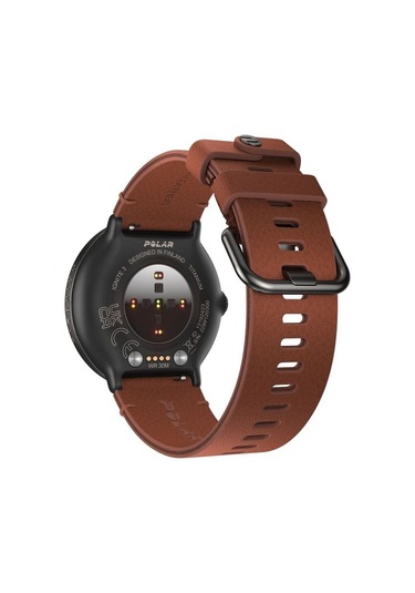 Polar Ignite 3 Fitness Ve Yaşam Saati Titanium Lthr Brnz M/l