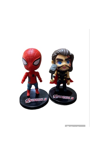 Süper Kahramanlar Mini 6'lı Figür Oyuncak Avengers Karakterleri