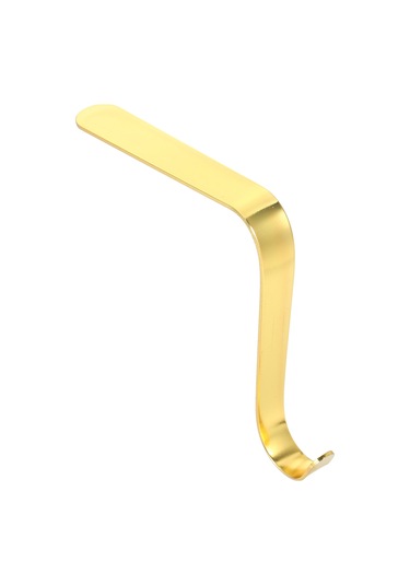 Mufunye Altın Metal Noel Çorap Tutucu - 1 Adet, 10 Lbs Yük Kapasitesi