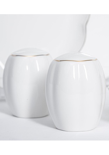 Maxx Doria Livia Gold 12 Kişilik 58 Parça Yemek Takımı Pa2093 Beyaz - Gold