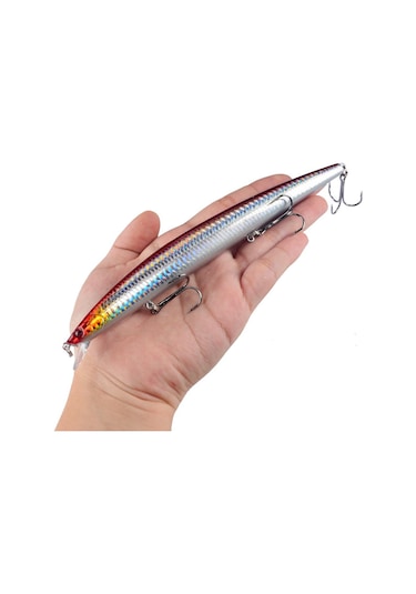 10 Adet 18cm 24gr Minnow Rapala Sahte Yapay Yem 1 Kalite Ekonomik Paket