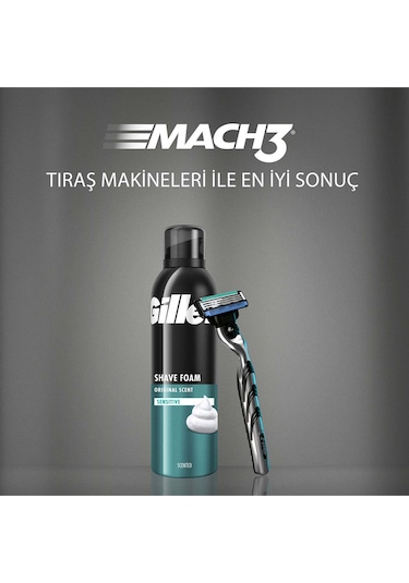 Gillette Köpük Sensitive Sens 300ml