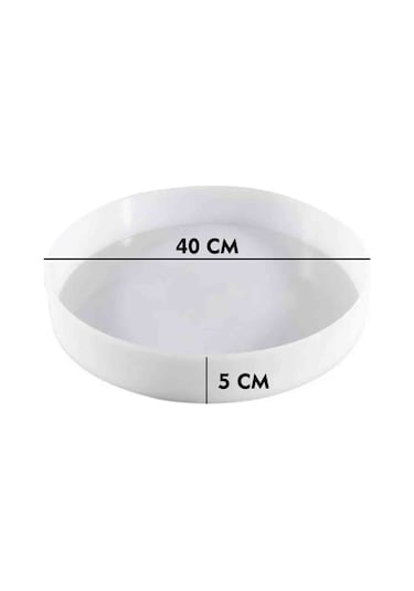 Epoksi Silikon Yuvarlak Yerli Sehpa Kalıbı 40 Cm