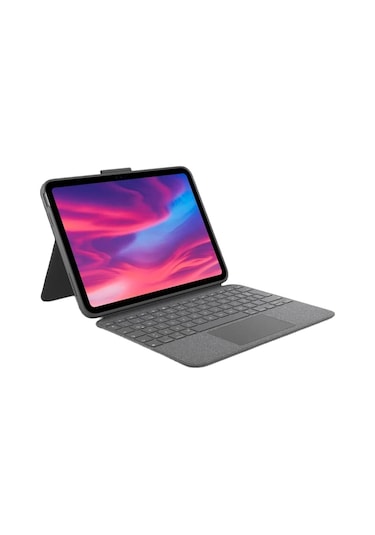 Logitech Combo Touch Apple Uyumlu iPad  10. Nesil ile Klavyeli Tablet Kılıfı