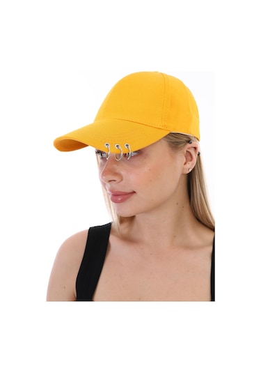 Elif İç Giyim Unisex Piercing Sarı Şapka Sarı