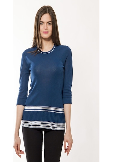 Yeni Tory Burch Bayan Kazak (298033589) Mavi