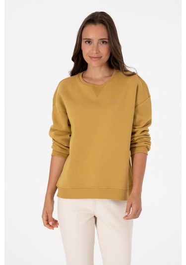 U.s. Polo Assn. Kadın Petrol Sweatshirt 50313586-vr151 Oıl