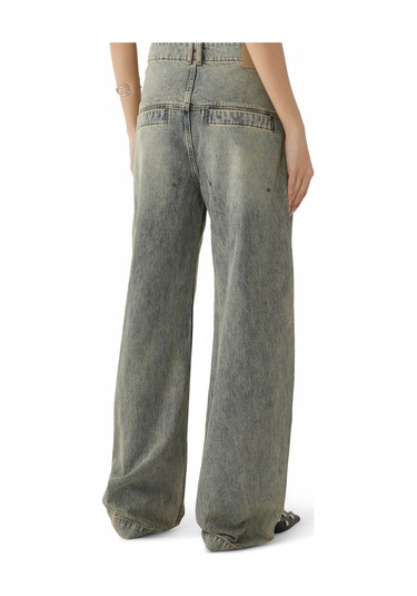 Entire Studios Kadın Denim Pantolon Mavi
