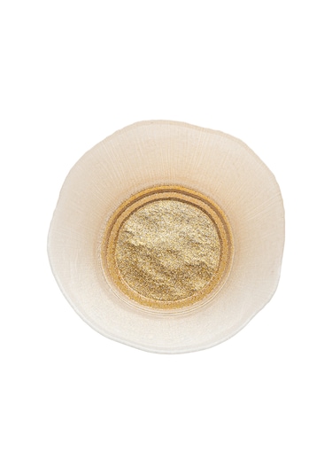 Emsan Golden 4 Parça Cam Konik Kase 13 Cm Gold