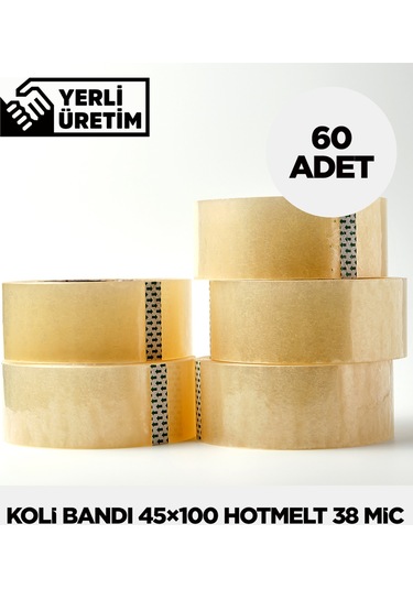 Koli Bandı 45 100 Hotmelt 38 Mic - 60 Adet 60