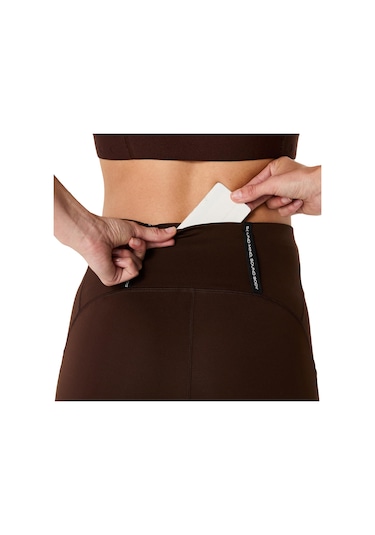 Asics Road Hıgh Waıst 8ın Sprınter Kadın Bordo Bisikletçi Taytı 2012c967-200 Bordo