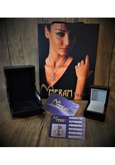 Meram Mücevherat 0,08 Ct Pırlanta Tektaş Yüzük