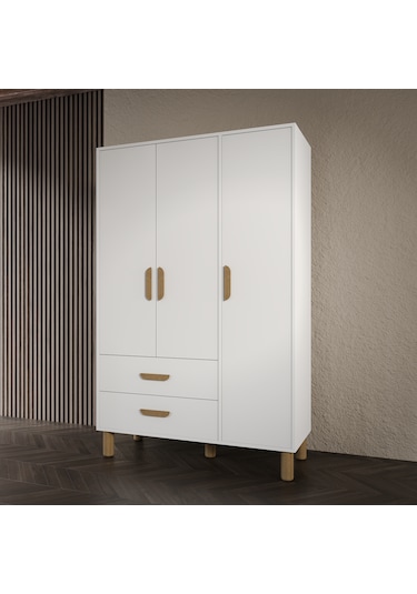 Afilli Bohem Cocuk Odası Takımı Yavrulu Masalı Tamamı Mdf Beyaz