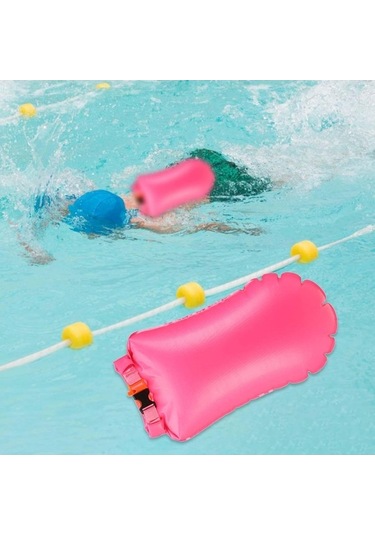 Ganzhoushop Suntek Şişme Kırmızı Havuz Yüzme Yürüyüş Göl Ve Deniz İçin Kırmızı