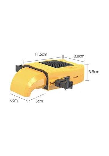 Jialan Elektrikli Oto Kaloriferi Premium Hızlı İsıtma Güçlü