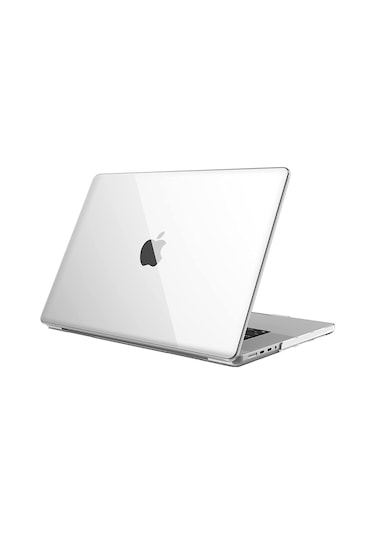 Apple Uyumlu MacBook Pro 2023 14 inç M2 Pro/Max A2779 Kılıf Sert Parlak Üst ve Alt Koruma Kapağı