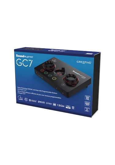 Creative Sound Blaster GC7 - Dac Amp 7.1 - Pc - Ps4 / Ps5 - Uyumlu Ses Kartı