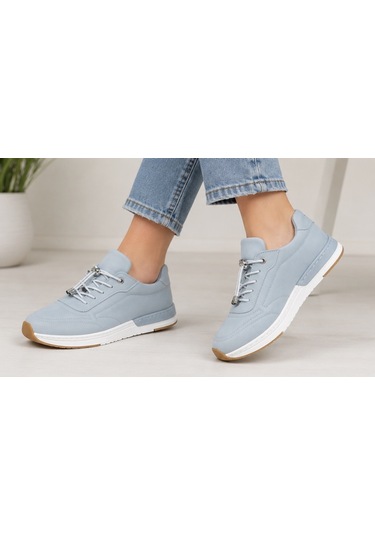 N Napa Shoe Np.383.mavi Deri Ayakkabı