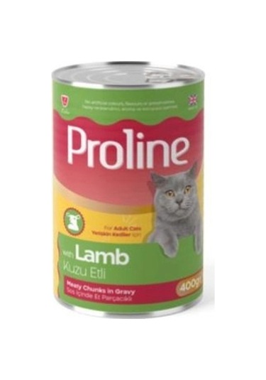 Proline Kuzu Etli 400 Gr Yetişkin Konserve Kedi Maması