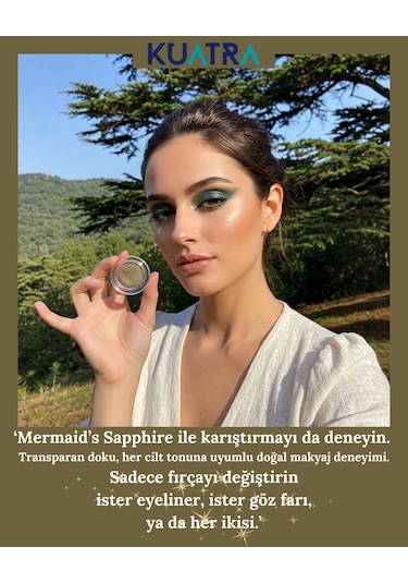 Kuatra Cedarwood Pearl Krem Far Yeşil