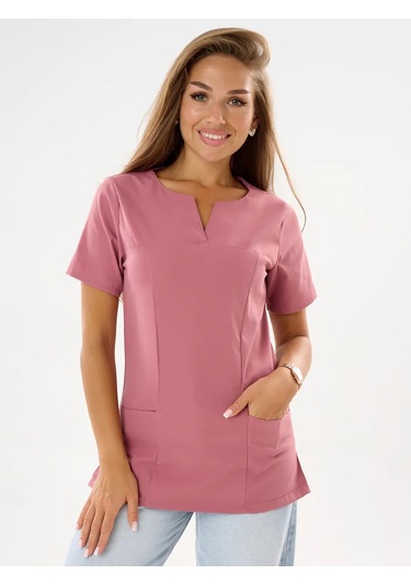 Nairimed Tıbbi Gömlek 414885467 Tozlu Pembe