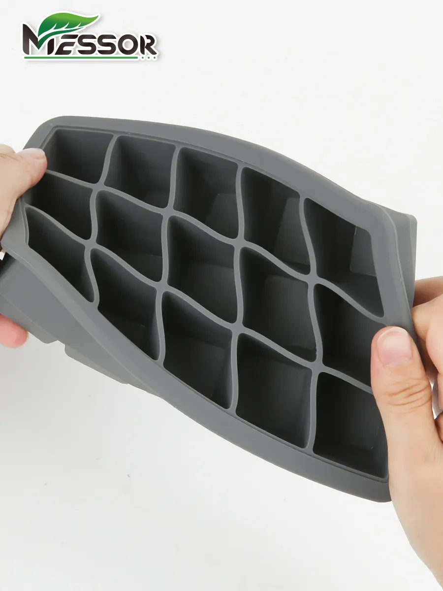 Messor Silikon Buz Kalıbı Seti 2 Parça 343048675 Gri