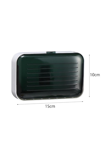 Suntek Magideal Sabunluklar Tuvaletler İçin Sondaj Yok Sabun Tasarrufu Yeşil