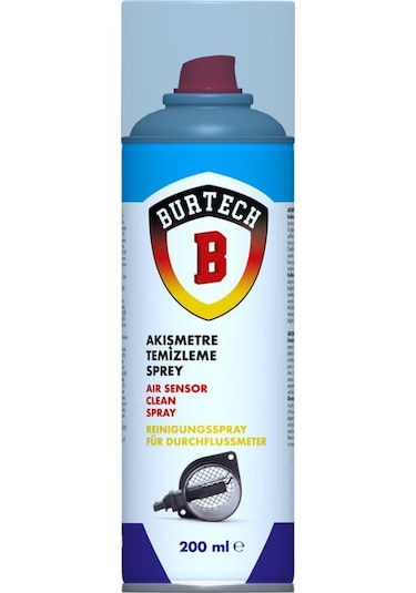 Burtech Hava Akışmetre Temizleyici Sprey Çabuk Kuruyan 200 ML