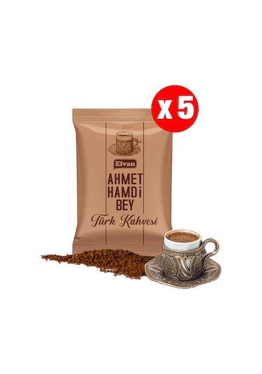 Ahmet Hamdi Bey Türk Kahvesi 100 Gr. (5 Adet)