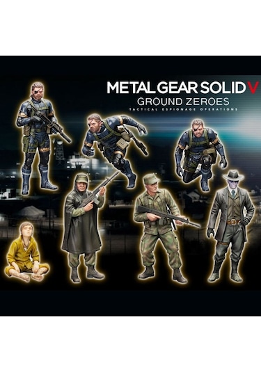 Metal Gear Solid V: Ground Zeroes Model Kit Set