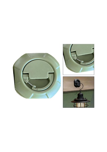 Suntek Çadır Kanopi Kancası Dişli Işık Sırt Çantasıyla Yeşil