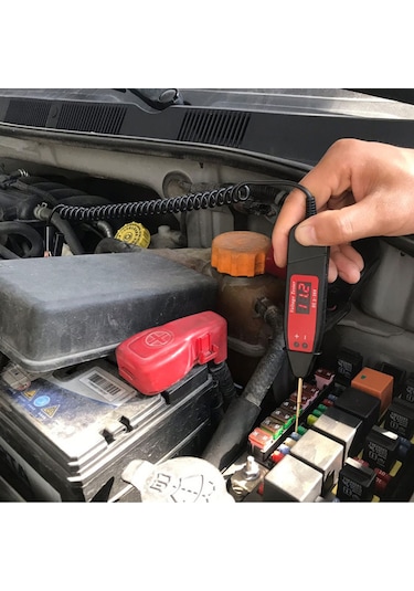 Samdoo 5-36v Araç Voltaj Test Cihazı - Lcd Ekranlı, Çok Amaçlı, Taşınabilir