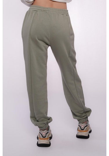 Mint Yeşili Comfort Fit Eşofman Altı Mg1353 Mint Yeşili