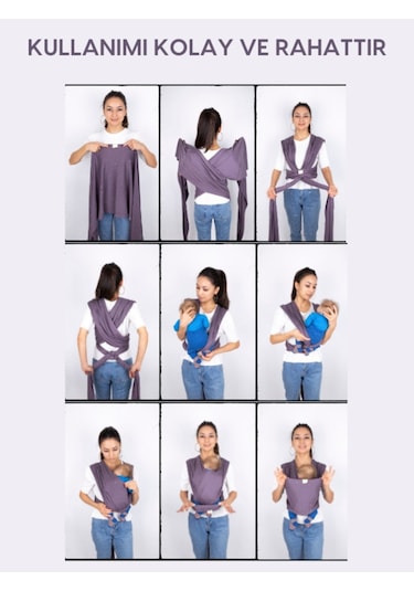 Eggbaby Esnek Wrap Sling