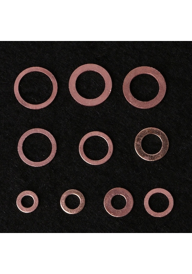 Suntek 200 Bakır Pul Conta Çeşitleri Düz Halkalar