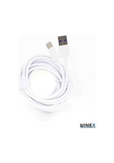 Winex Realme 7 Pro 3A 45W Usba To Type-C 3M Hızlı Şarj Kablosu