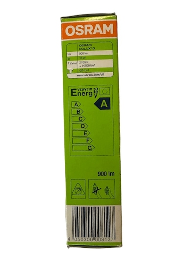 Osram Dulux D 13w 827 2700k Sarı Işık G24d-1 Duylu