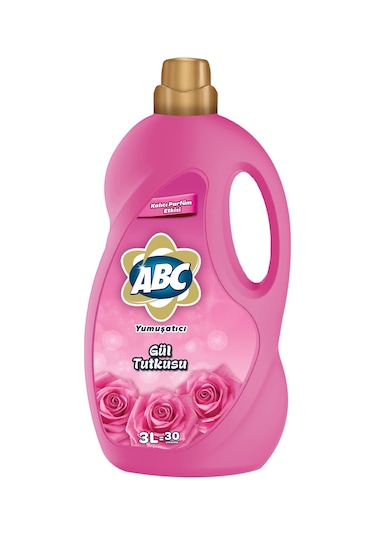 ABC Çamaşır Yumuşatıcısı Gül Tutkusu 3 L
