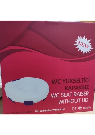 Klozet Yükseltici Kapaksız Musluklu