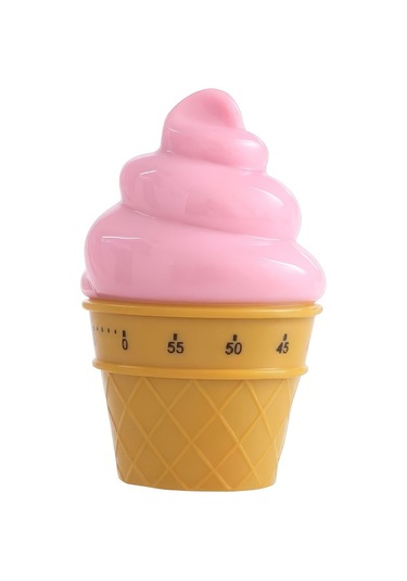 Dondurma Model Mekanik Mutfak Zamanlayıcı Timer Çocuklar İçin Thr380