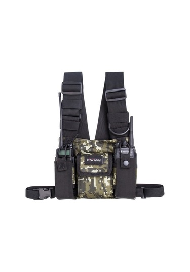 Yinitone Çok İşlevli Ve Kullanışlı İnterkom Göğüs Çantası Hafif Ve Yumuşak Su Geçirmez Ve Toz Geçirmez Çizilmeye Dayanıklı Yeşil Yeşil