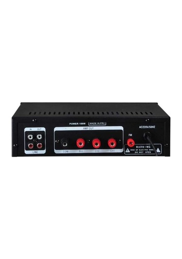 Westa Wm-605u Usb-bluetooth 2 Bölgeli 2 Mikrofon Girişli 100 Watt Trafolu Anfi