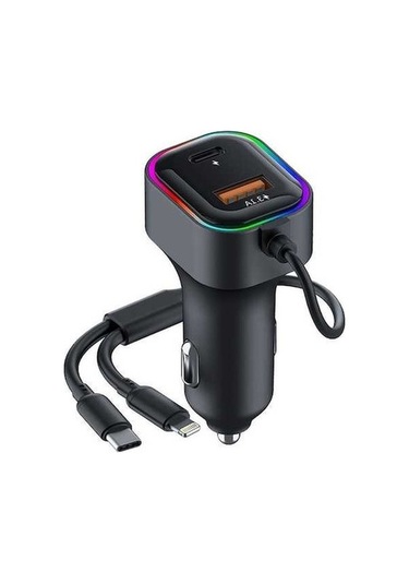 Wondernest 2025 Yükseltmesi Şarj Kablosu İki Cihaz İçin Araçlık, Hızlı Şarj