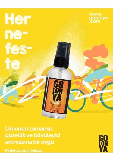 Golonya Misket Limon Kokulu Kolonya 100 ML