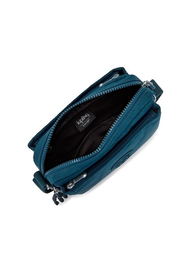 Kıplıng Abanu Küçük Boy Omuz Çantası Yeşil Cosmıc Emerald Yeşil