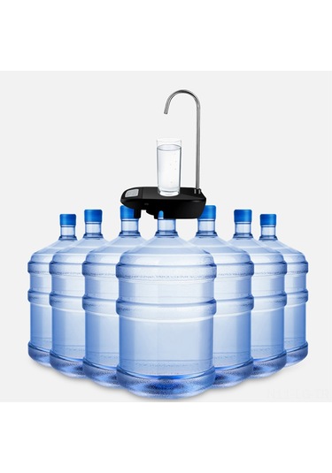 Leezsing Usb Şarjlı Otomatik Su Pompası - Çok Amaçlı, Pratik Ve Taşınabilir Beyaz Model Diğer