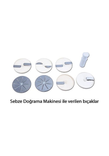 Bosfor Set Üstü Sebze Doğrama Makinesi