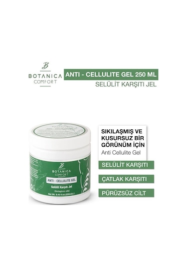 Botanica Comfort Selülit Karşıtı Jel 250 ML